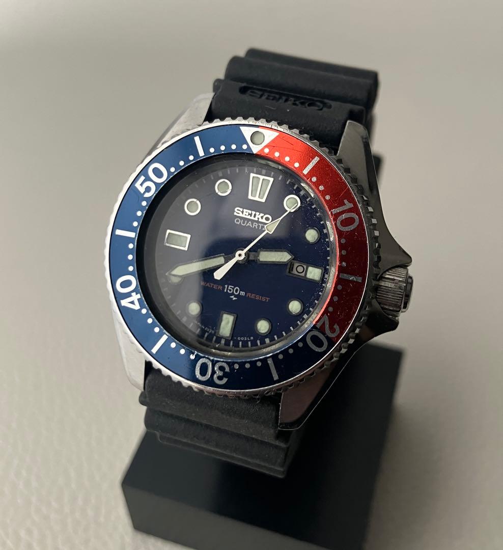 【稼働品】【ボーイズサイズ】セイコー ダイバー2625-001Bクォーツ