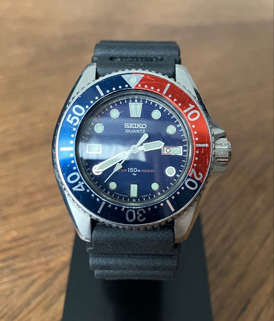 【稼働品】【ボーイズサイズ】セイコー ダイバー2625-001Bクォーツ