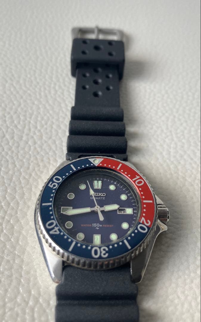【稼働品】【ボーイズサイズ】セイコー ダイバー2625-001Bクォーツ