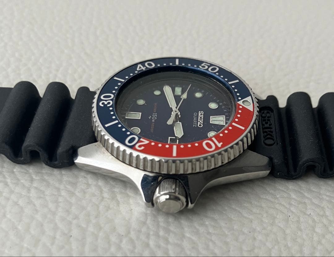 【稼働品】【ボーイズサイズ】セイコー ダイバー2625-001Bクォーツ