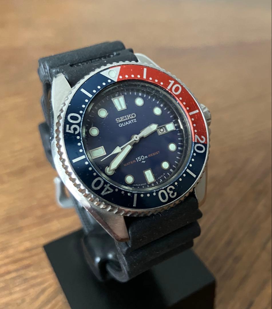 【稼働品】【ボーイズサイズ】セイコー ダイバー2625-001Bクォーツ