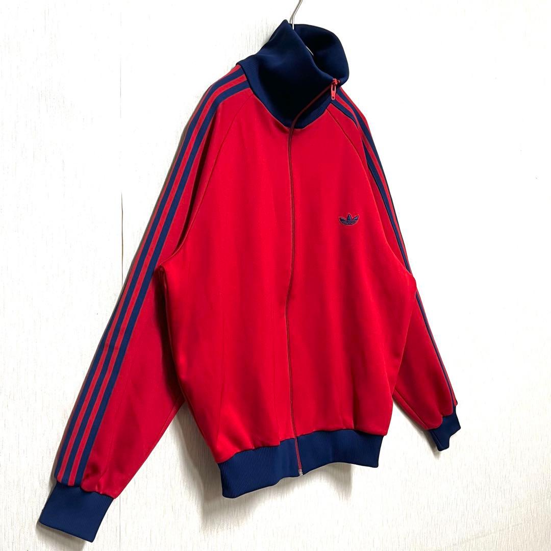 【希少5号‼️】 美品 デサントadidas ジャージ 在原みゆ紀 赤紺 古着