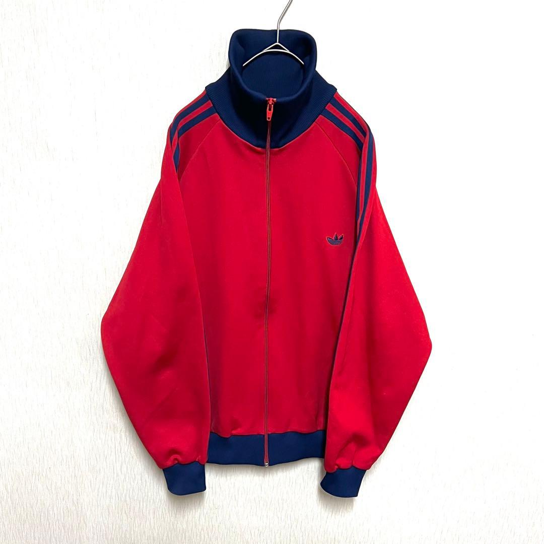 【希少5号‼️】 美品 デサントadidas ジャージ 在原みゆ紀 赤紺 古着