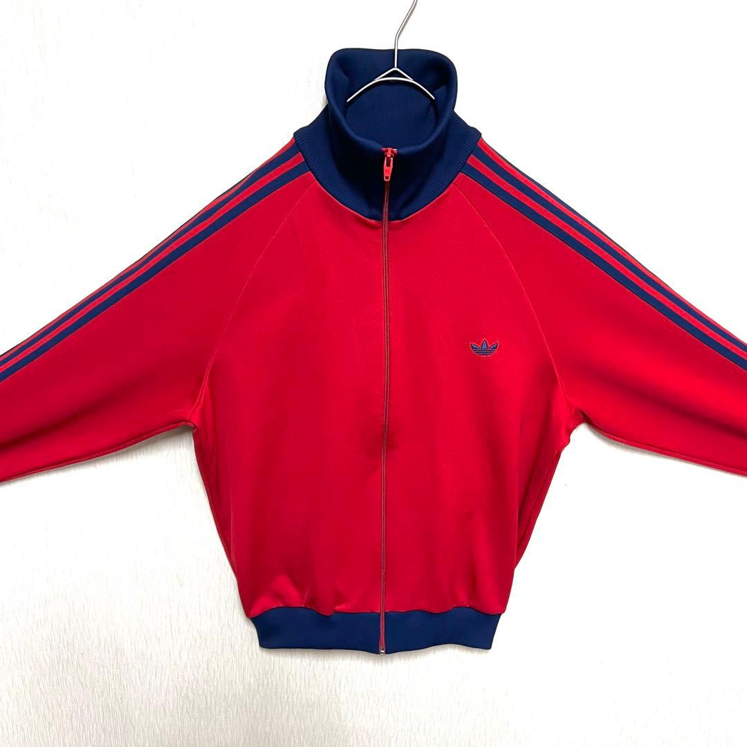 【希少5号‼️】 美品 デサントadidas ジャージ 在原みゆ紀 赤紺 古着