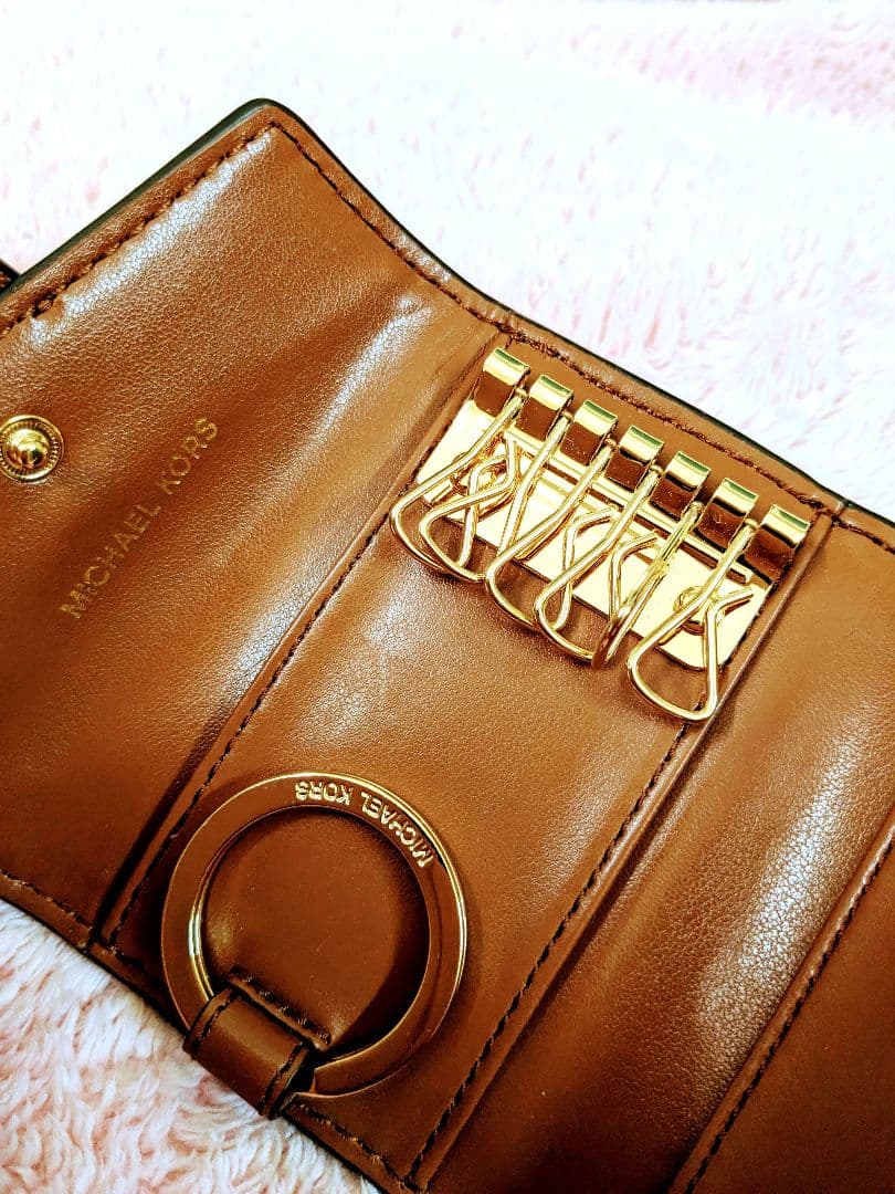 【kayoko suzuki 】マイケルコース　キーリング付き　キーケース