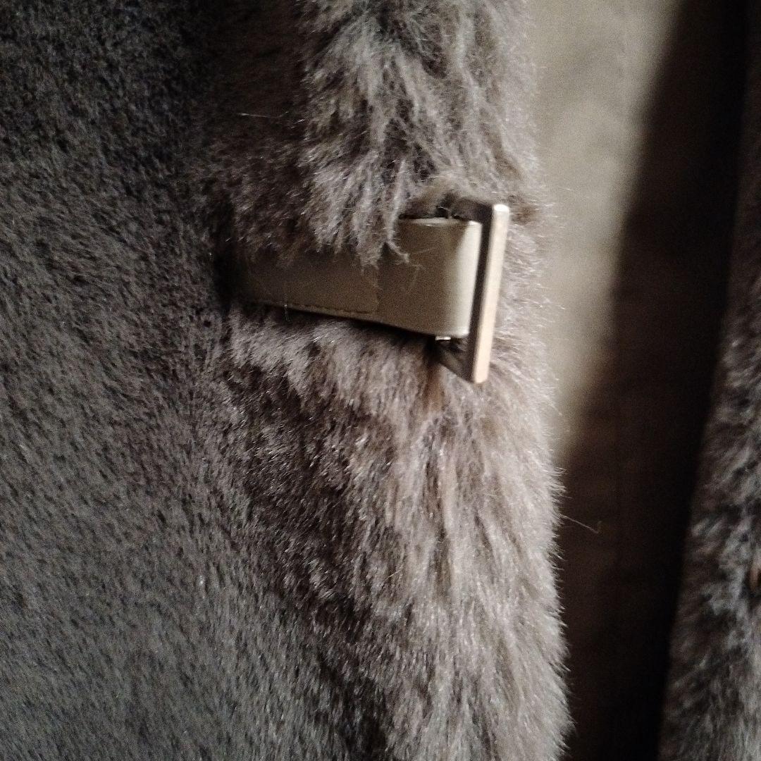 ヒ*ロ様 MARECHAL TERRE フーディー ファーベスト モカ　サイズ1