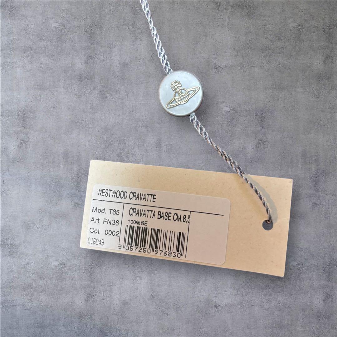 人気 Vivienne Westwood ネクタイ ストライプ オーブ柄　赤