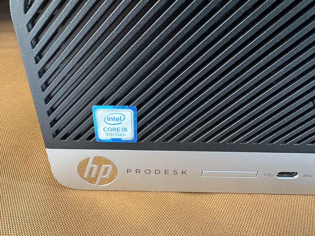 HP Prodesk 600 G4 第9世代i5 メモリ16GB SSD＋HDD