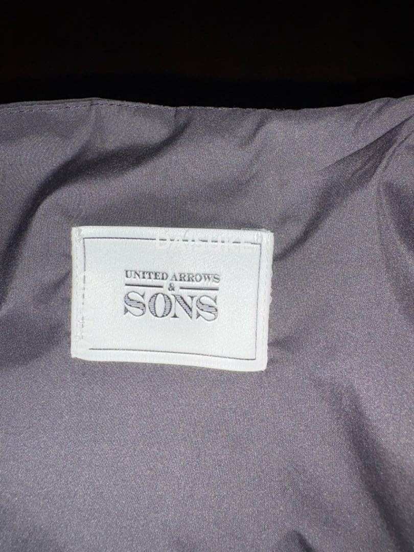 UNITED ARROWS & SONS 尾花大輔コラボ ノーカラー ジャケット