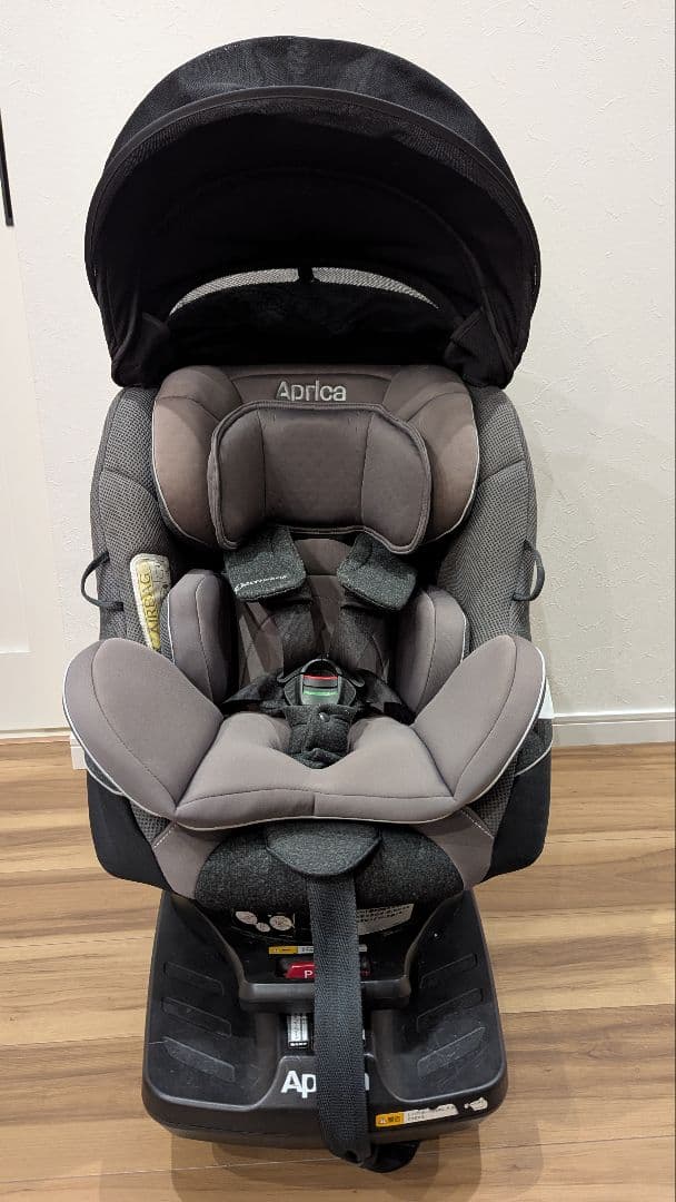 美品　新生児　アップリカ　aprica クルリラ　プレミアムAB　ISOFIX