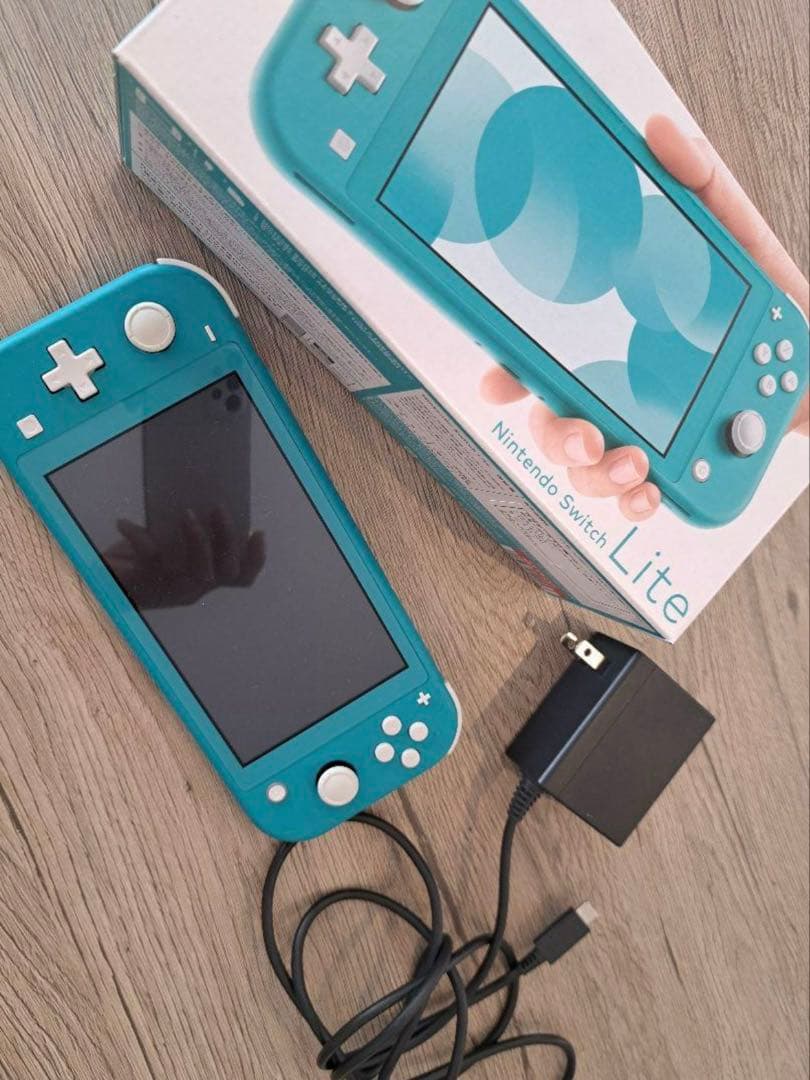 Nintendo Switch Lite ターコイズ 箱・充電器付き