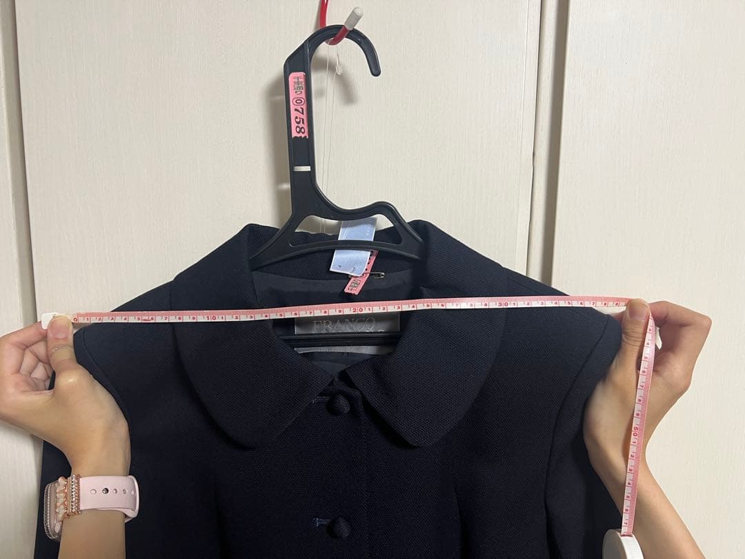 フランコフェラーロ　濃紺　スーツ上下