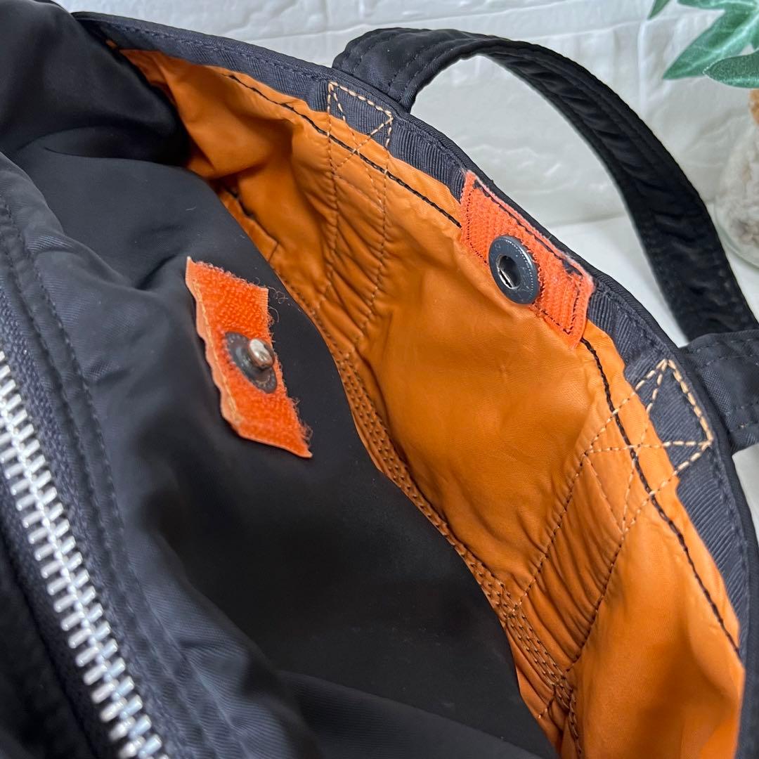 PORTER 吉田カバン タンカー ミニボストンバッグ 肩がけ ナイロン 黒