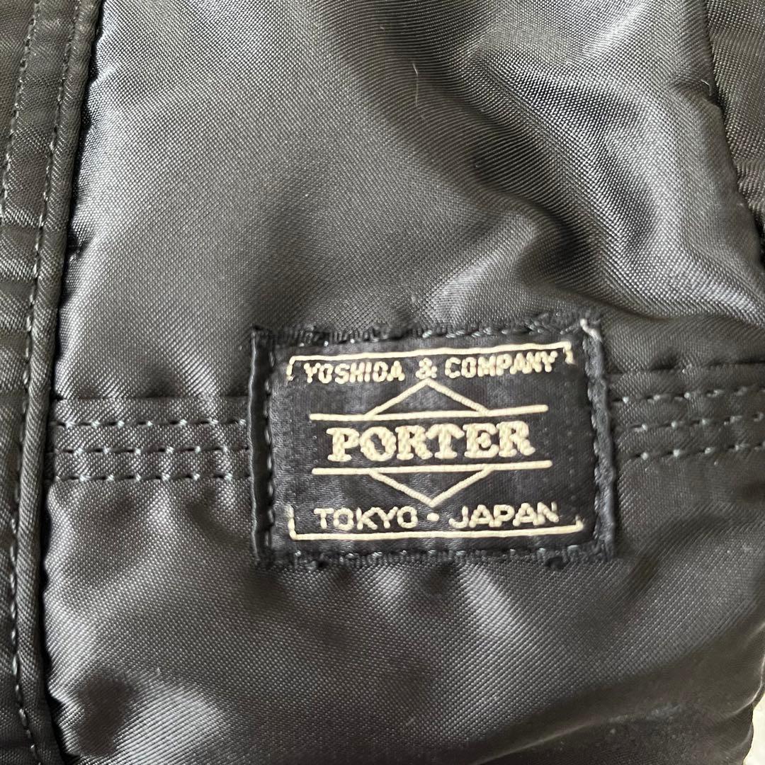 PORTER 吉田カバン タンカー ミニボストンバッグ 肩がけ ナイロン 黒