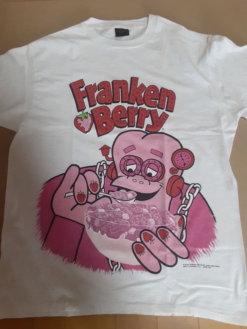 Franken Berry 激レア ビンテージ Tシャツ XL