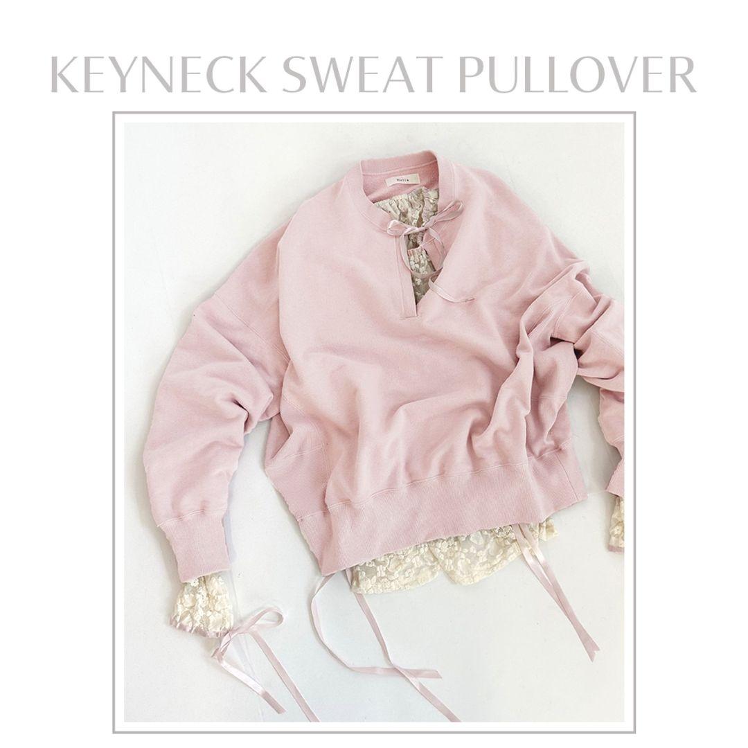 EDIT. FOR LULU　Hella 別注キーネックスウェットプルオーバー