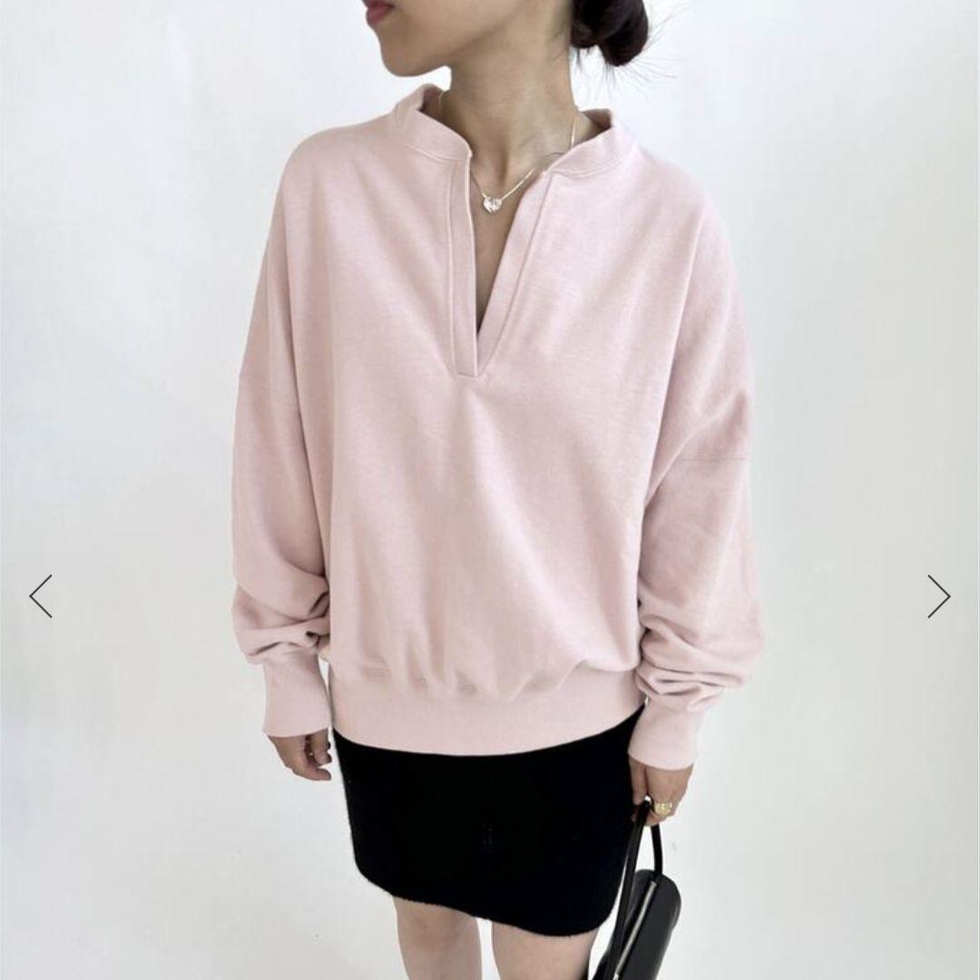 EDIT. FOR LULU　Hella 別注キーネックスウェットプルオーバー