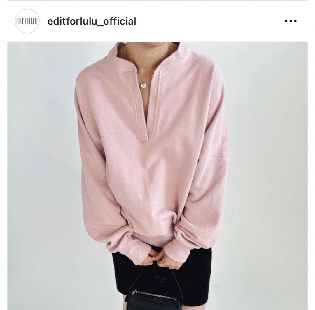 EDIT. FOR LULU　Hella 別注キーネックスウェットプルオーバー