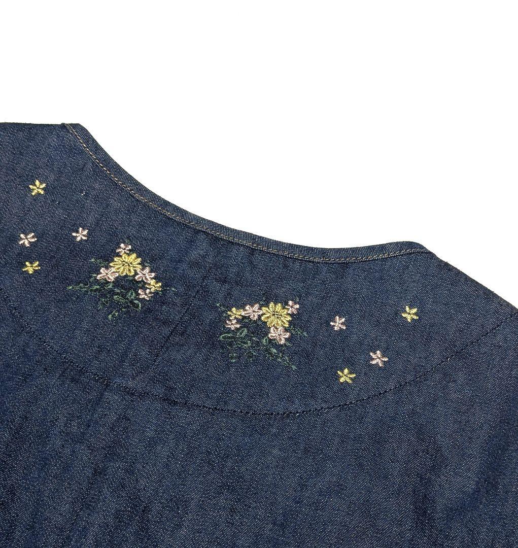 MademoiselleNONNON 花刺繍モンサンミッシェルジャケット