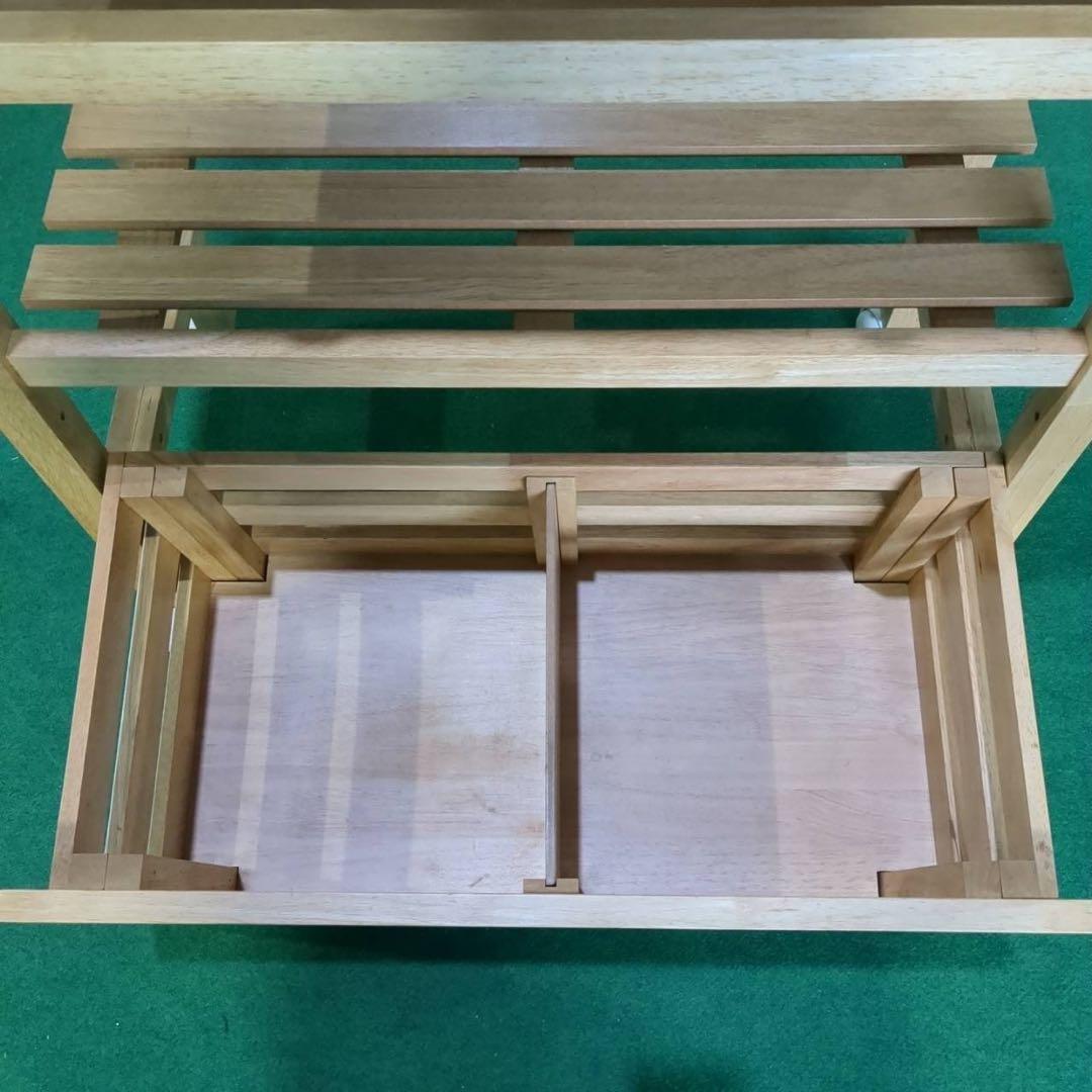 ヤマソロ キッチンワゴン キャスター付き 収納 家具 A081