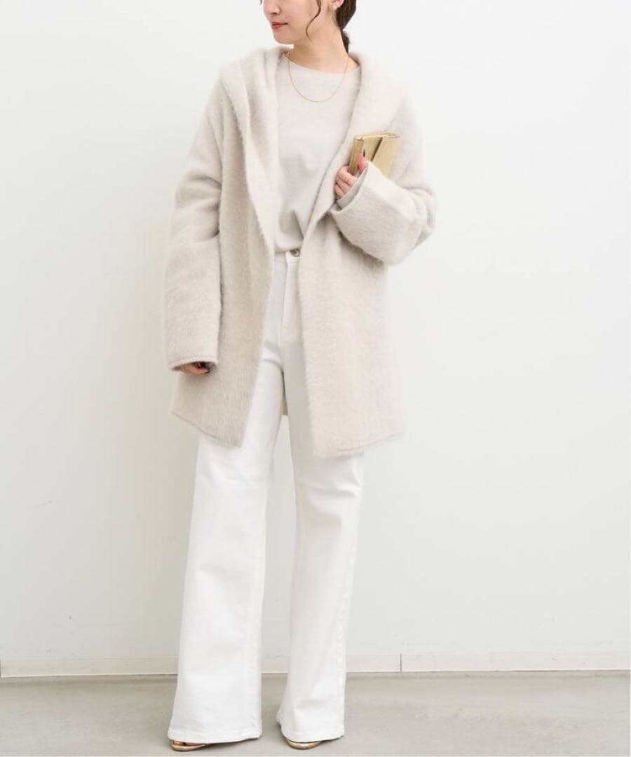 ジャケット・アウター Deuxieme Classe Alpaca Fluffy Gown