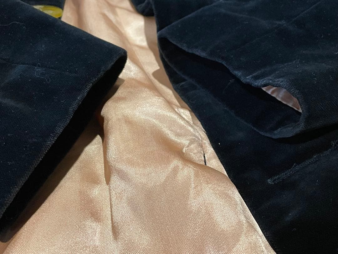 レア ヴィヴィアン ヴィンテージ イングランド ベルベットコート 36