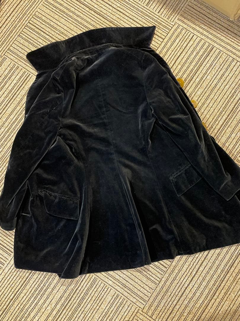 レア ヴィヴィアン ヴィンテージ イングランド ベルベットコート 36