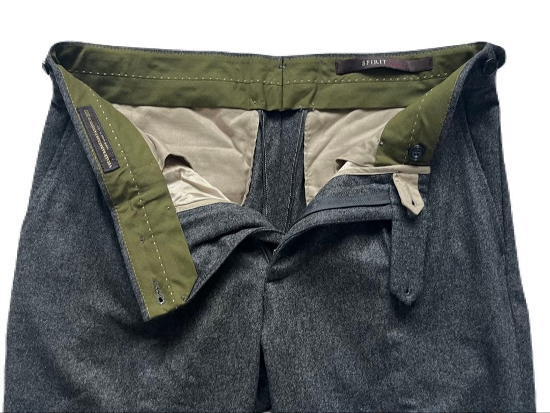 BERWICH イタリア製 フランネルウール スラックス BtoB ベルウィッチ