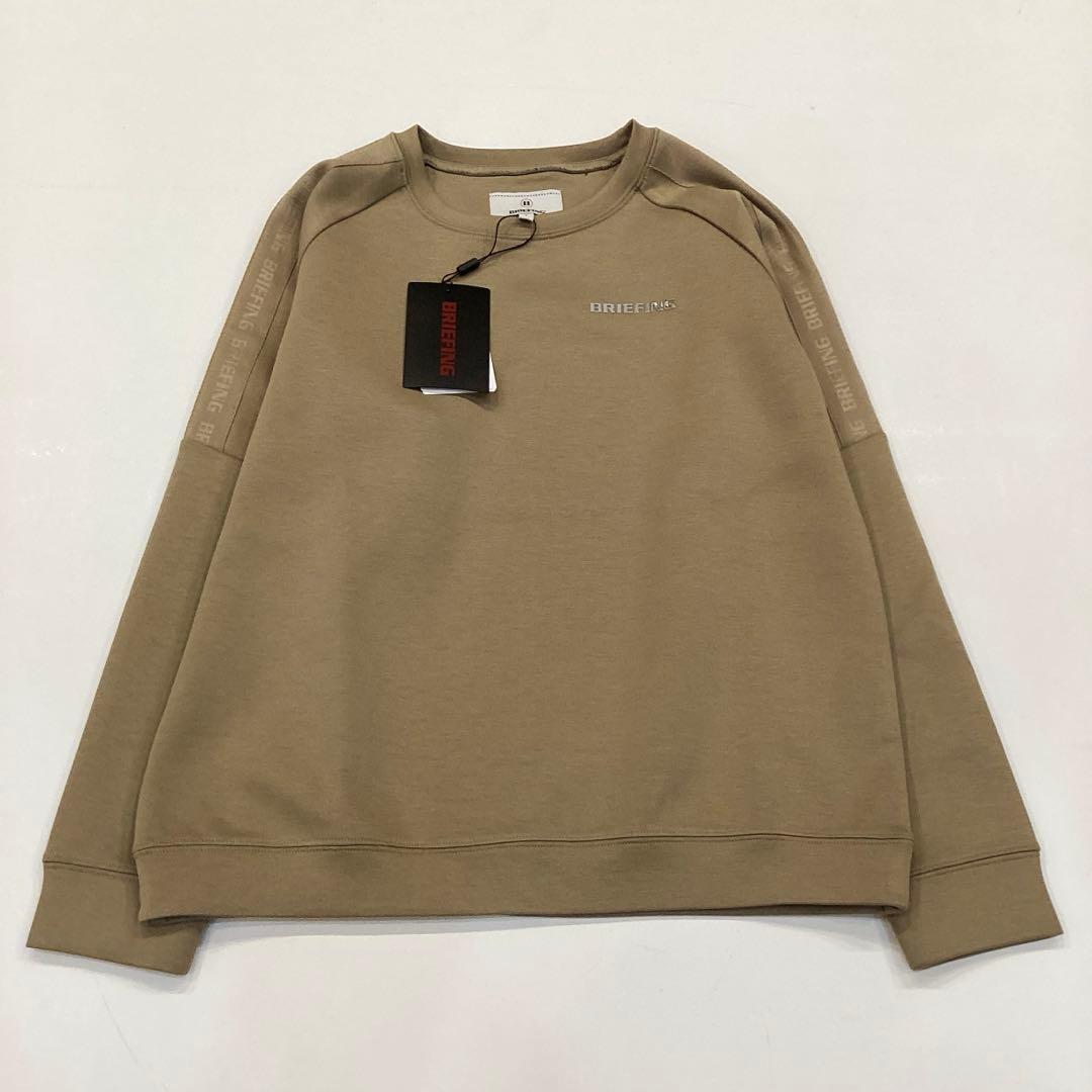 BRIEFING 新品　WS WARM LOGO LINE CREWNECK S