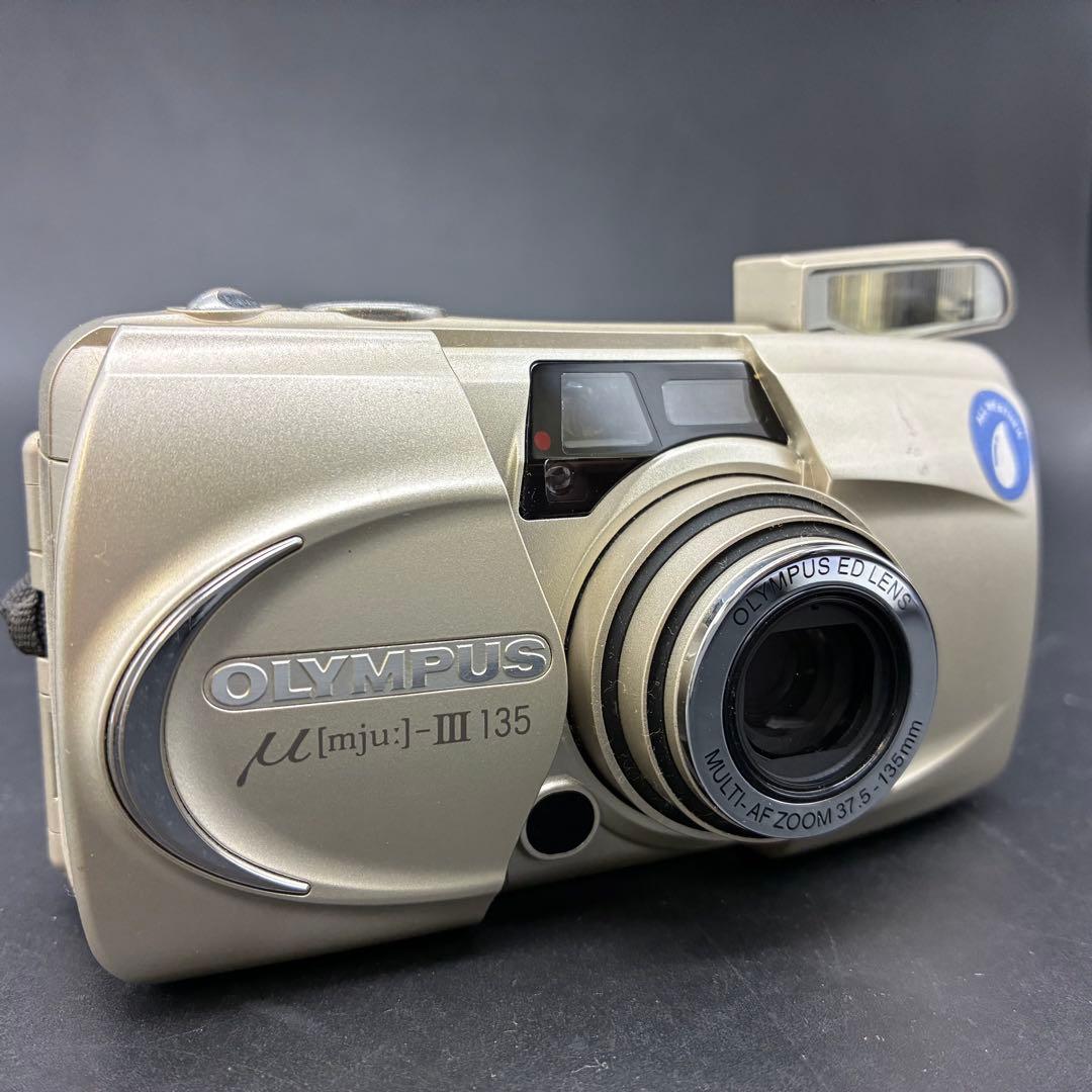 【動作確認済み】OLYMPUS μ [mju:]-III 135 レトロカメラ