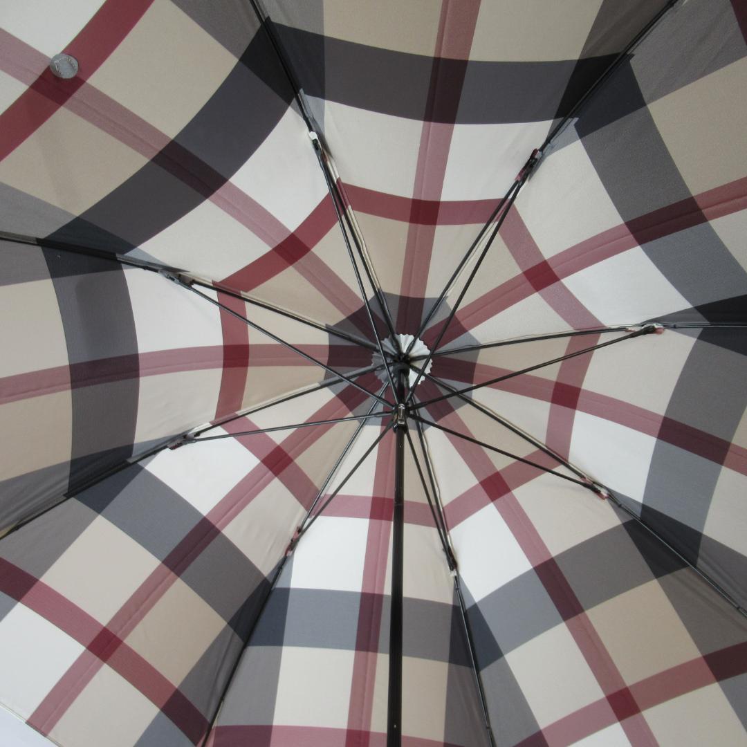 ブルーレーベルクレストブリッジ新品ベージュ 雨傘 / 長傘 晴雨兼用 2/2