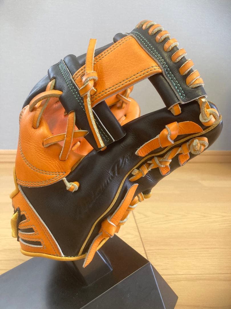 ミズノプロ　波賀クラフティッド　美品　硬式　オーダーグローブ