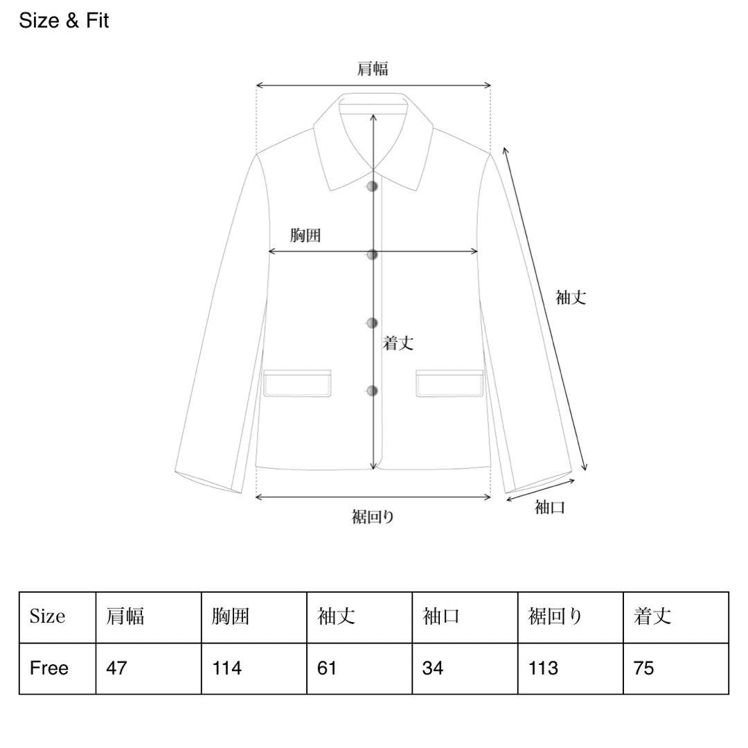 ジャケット・アウター OHOTORO Henry Suede Jacket beige