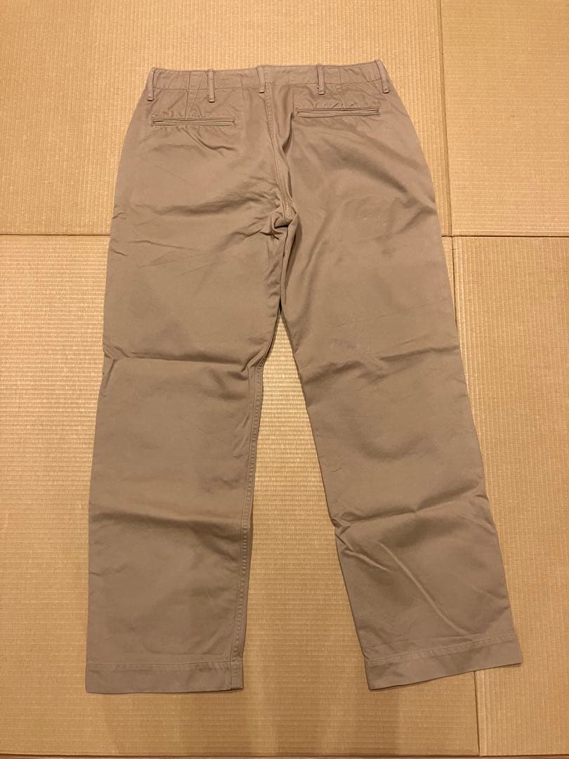 美品　ウエアハウス　Lot 1082 CHINOES 33inベージュ　チノパン
