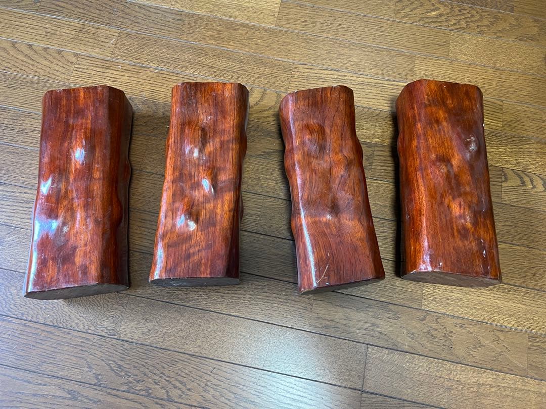 【希少】　一枚板 天然木　本花梨　座卓　 ローテーブル アンティーク