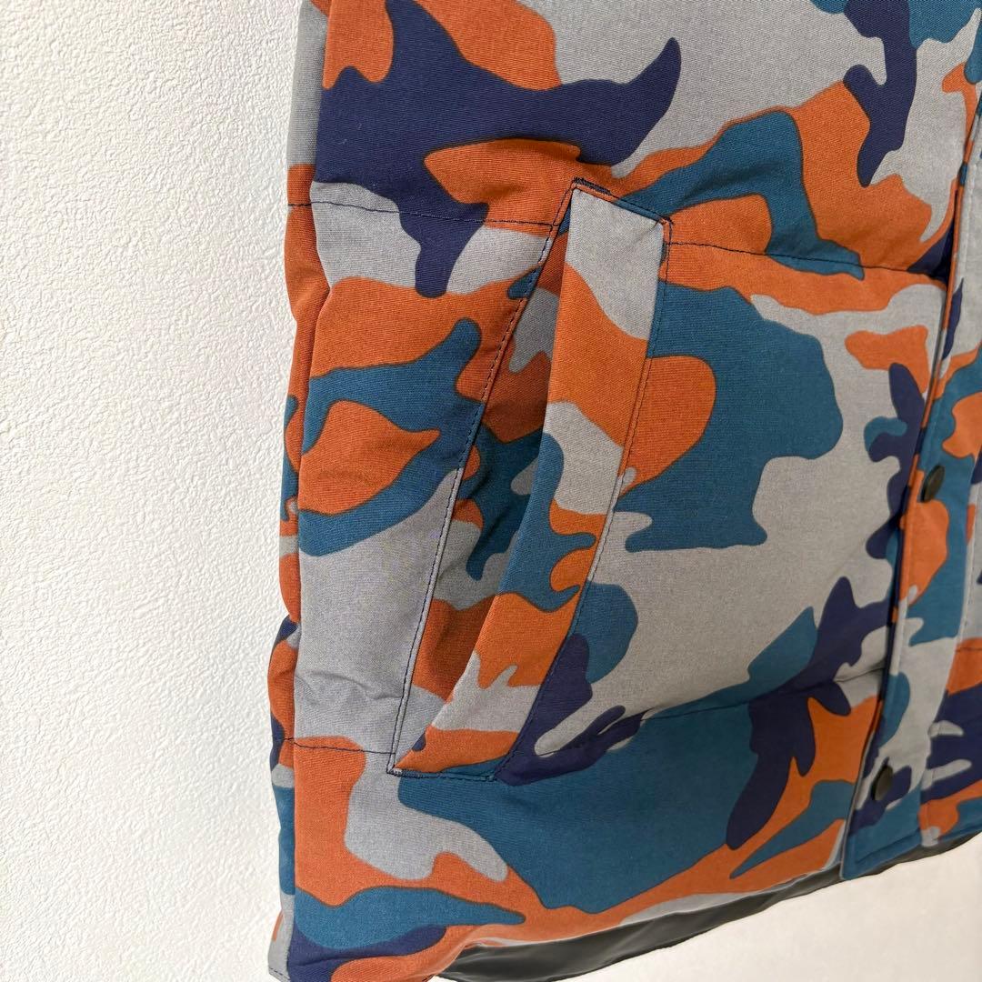 【極美品】  カナダグース ダウンベスト カモフラ 迷彩