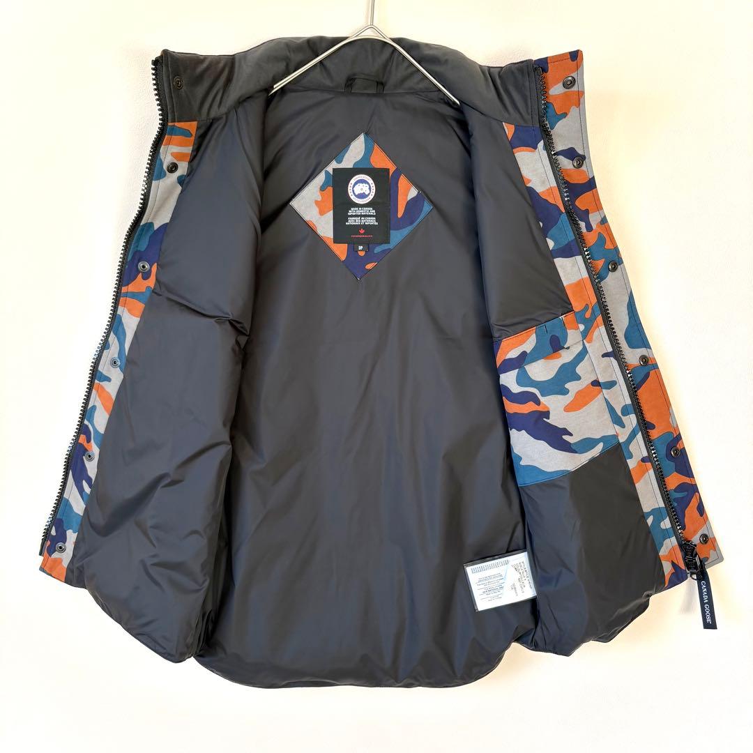 【極美品】  カナダグース ダウンベスト カモフラ 迷彩