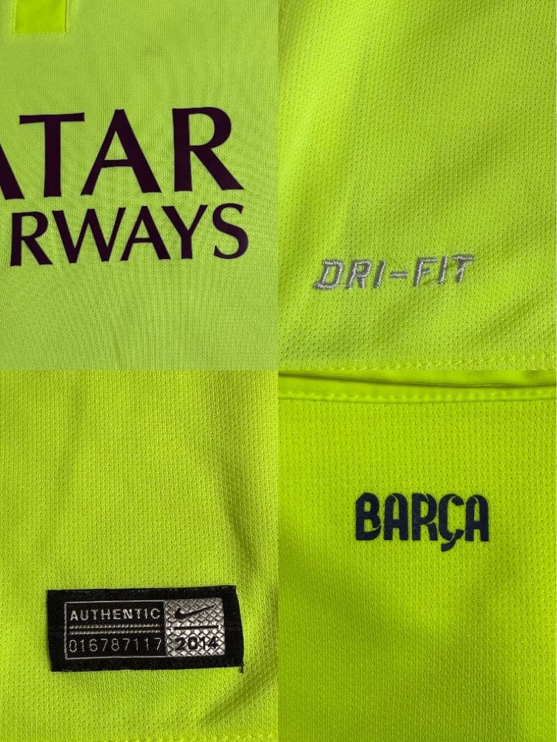 バルセロナ 14\15 サード 3rd メッシ ユニフォーム