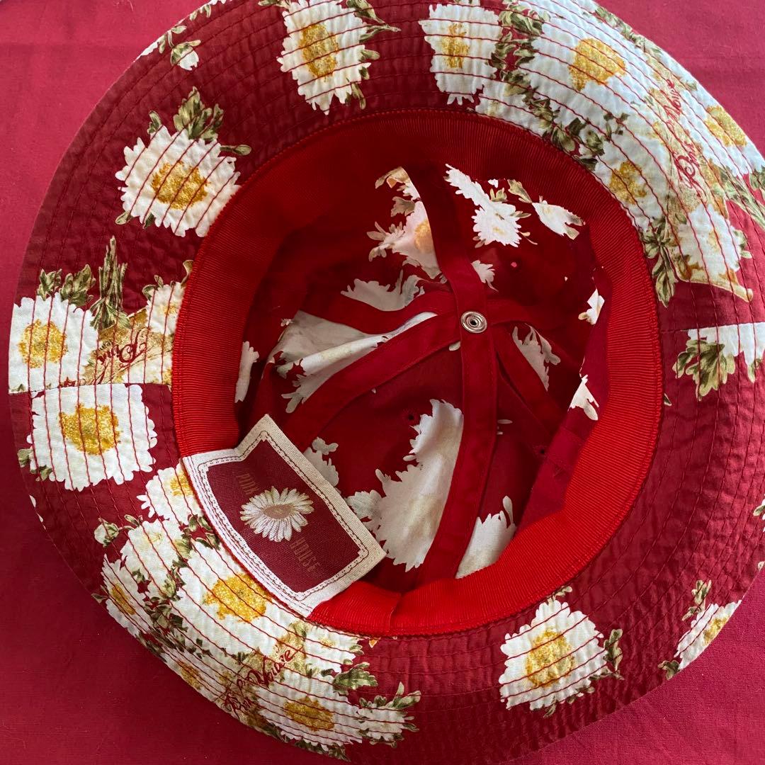 ベビーピンクハウス　フラワープリントワンピース・ハット2点セット