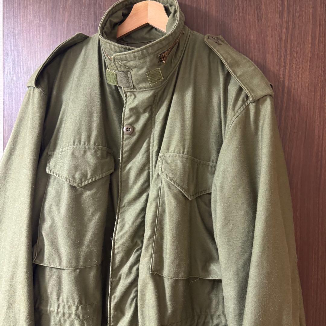 ず*く様 80's ALPHA M-65 フィールドジャケット L-R USA製