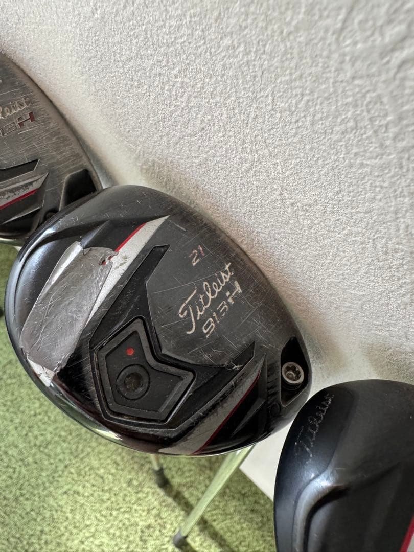 名器 タイトリスト 913h 3set 17° 21° 24°