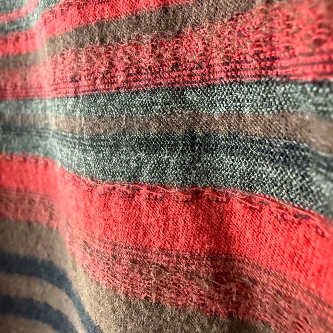 ワイズ Y's ヨウジヤマモト ボーダー ニット カットソー ウールコットン 2