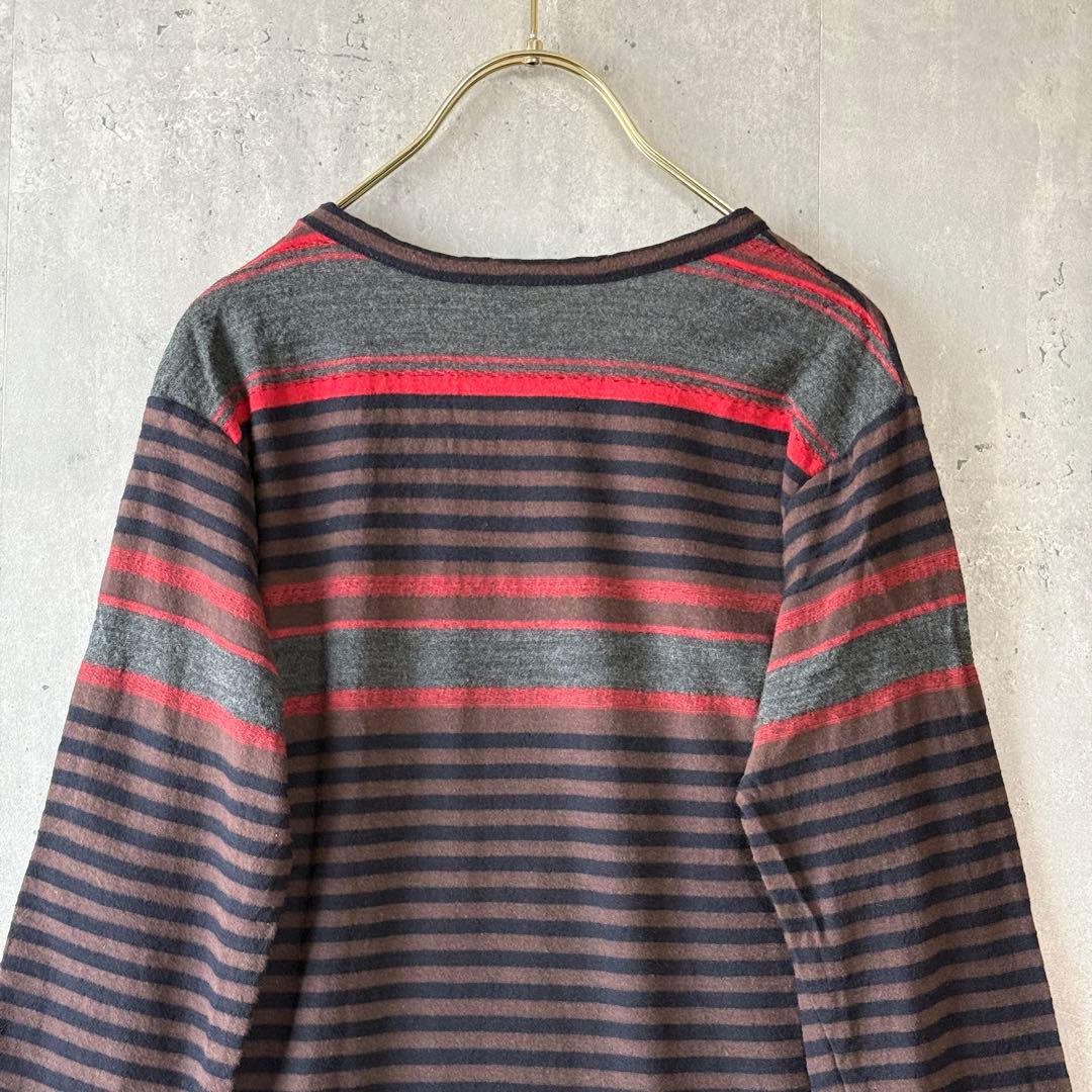 ワイズ Y's ヨウジヤマモト ボーダー ニット カットソー ウールコットン 2