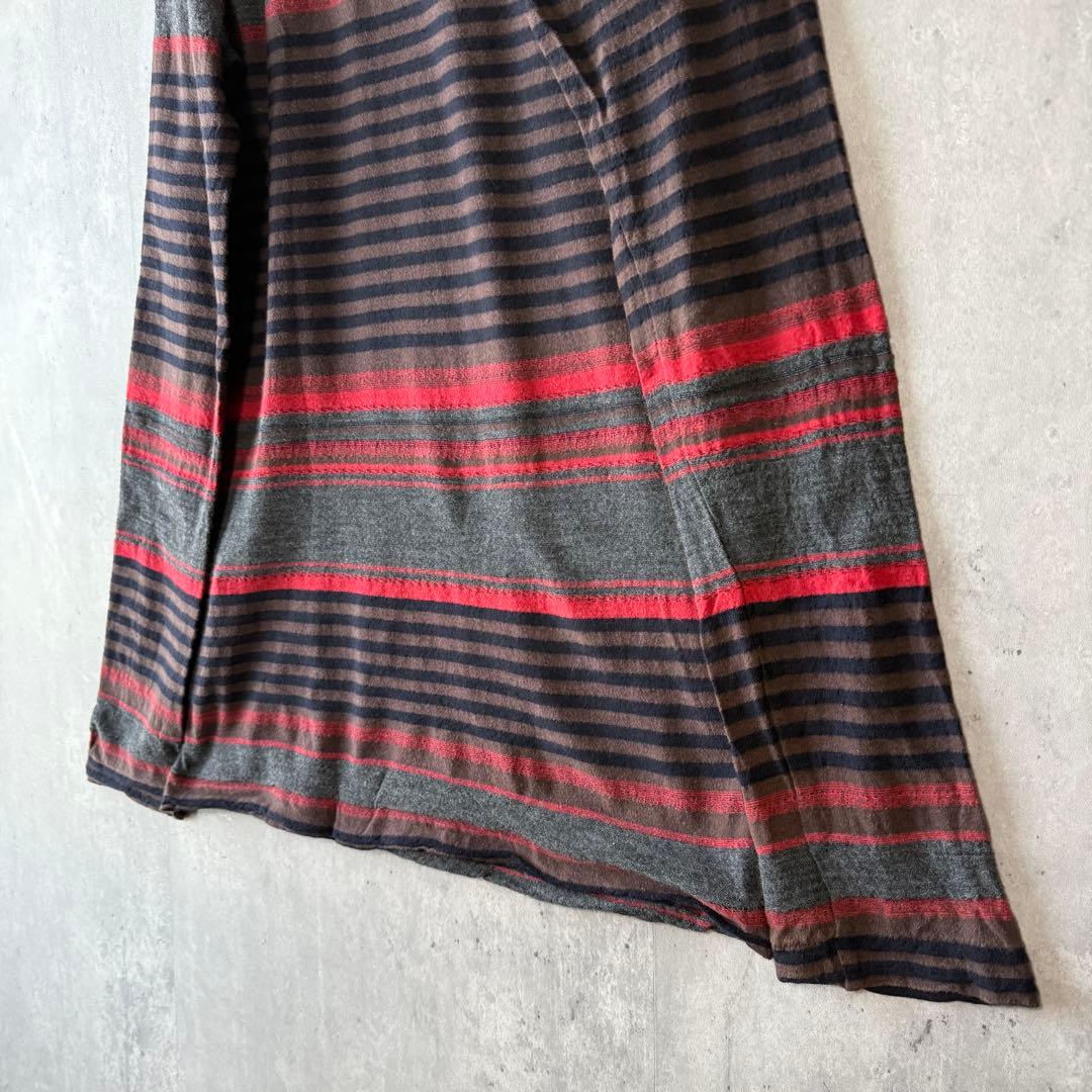 ワイズ Y's ヨウジヤマモト ボーダー ニット カットソー ウールコットン 2