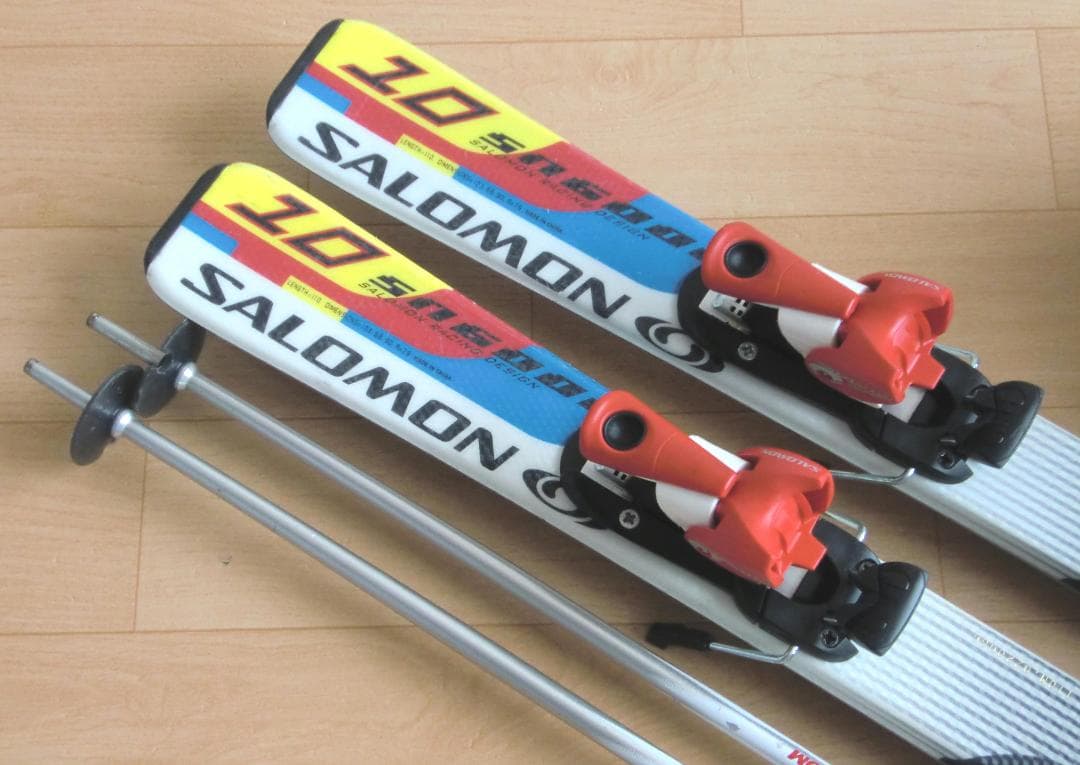 ■■11月限定■送料無料■サロモン■子供用スキーセット■110/21■WAX■■