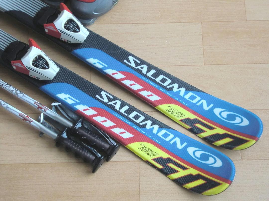 ■■11月限定■送料無料■サロモン■子供用スキーセット■110/21■WAX■■