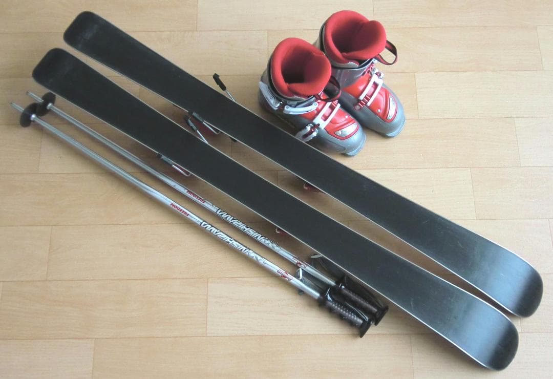 ■■11月限定■送料無料■サロモン■子供用スキーセット■110/21■WAX■■