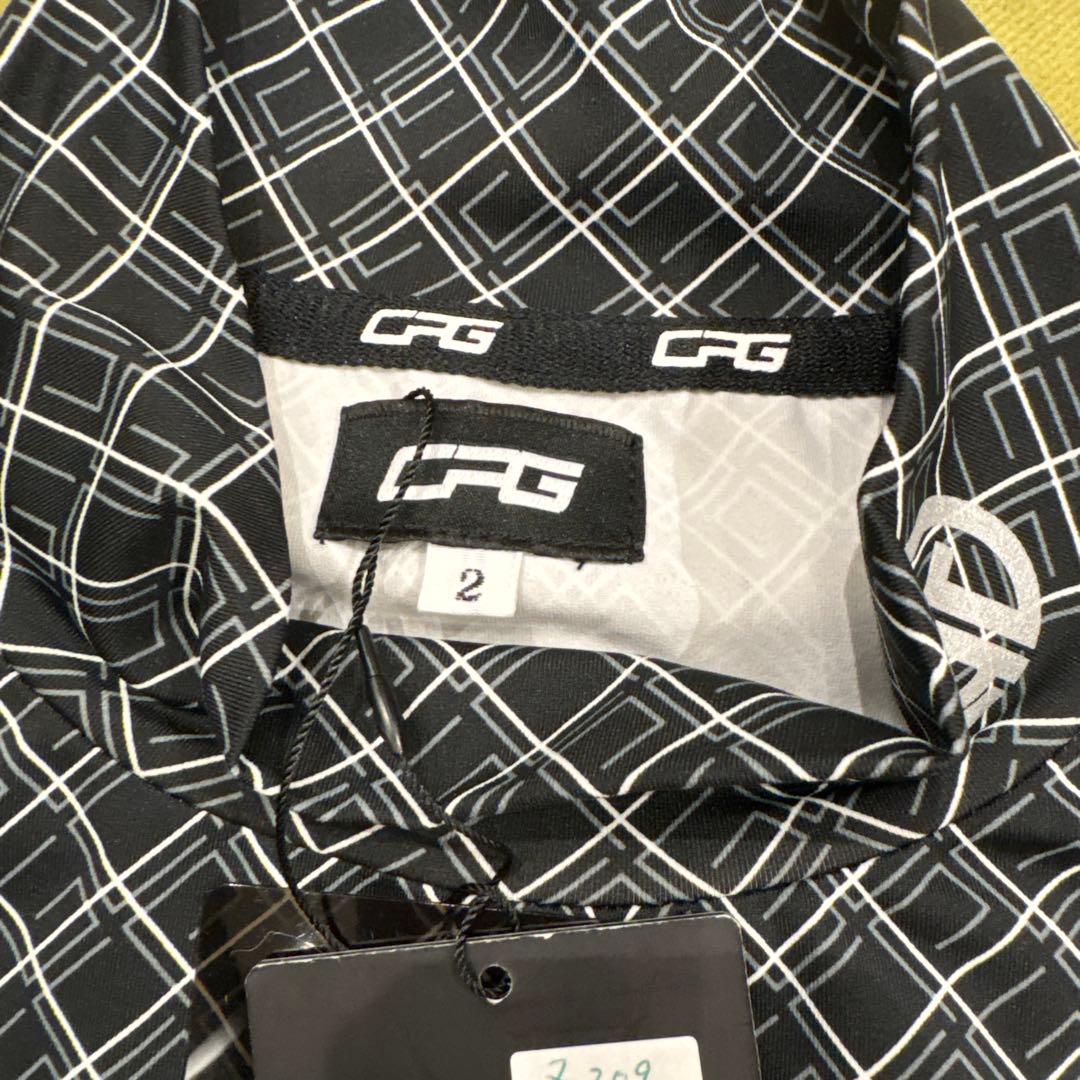 CPG ブラック 長袖モックネックサイズ2