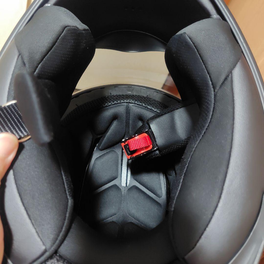 Kabuto　シューマ ノヴァ フルフェイス 　Mサイズ　ミラーシールド付き