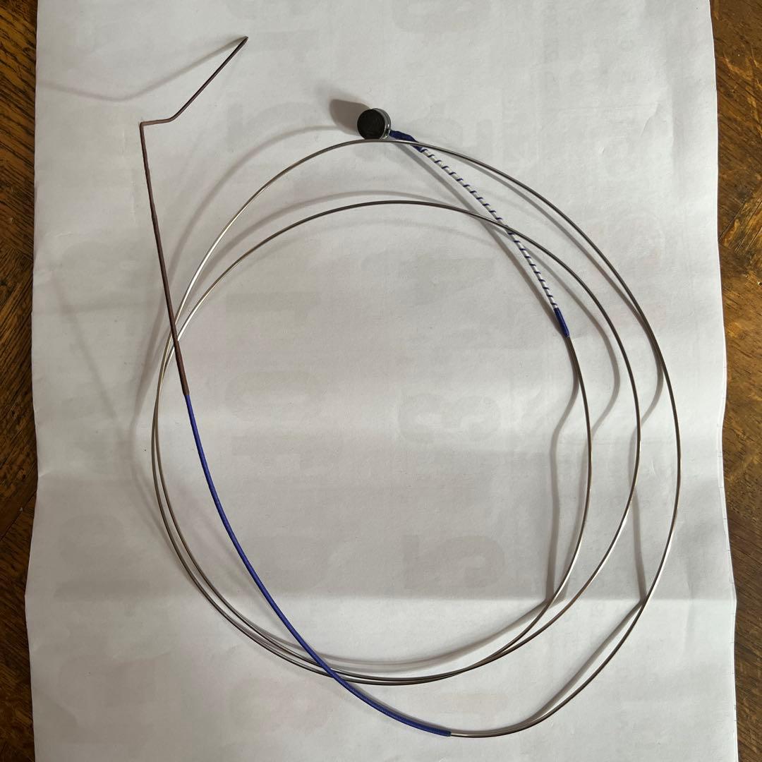 コントラバス弦　5弦セット　オリジナルフラットクローム